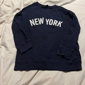 JCREW New York sweatshirt